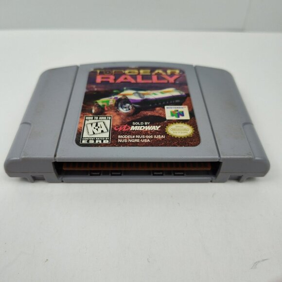 Top Gear Rally (Nintendo 64 N64, 1999) Racing Game Cartridge Tested & Working - Picture 4 of 6